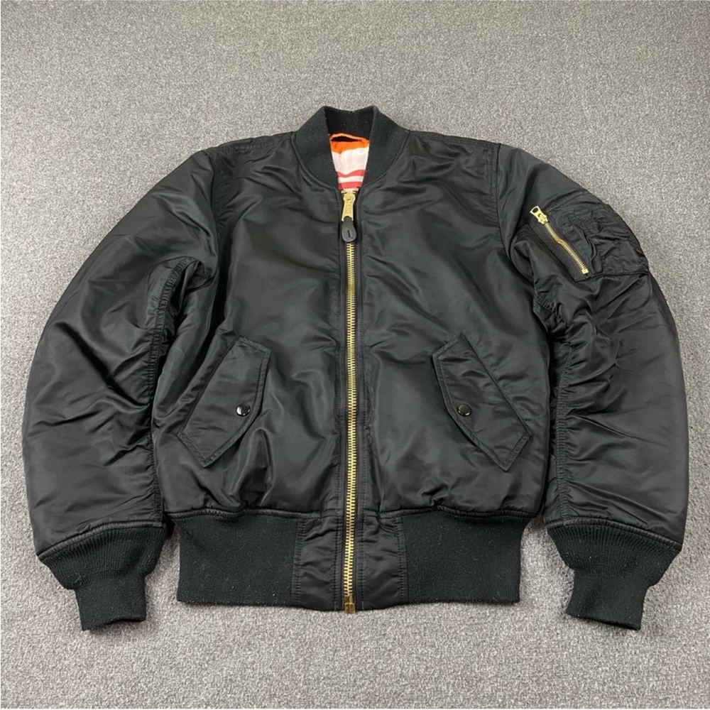 Alpha Industries Limited Edition Black Bomber Jacket